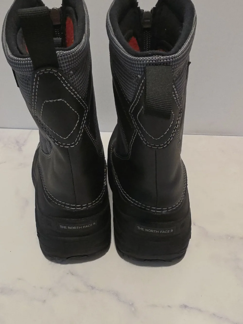 The North Face Kids' Gray Black Winter Boot